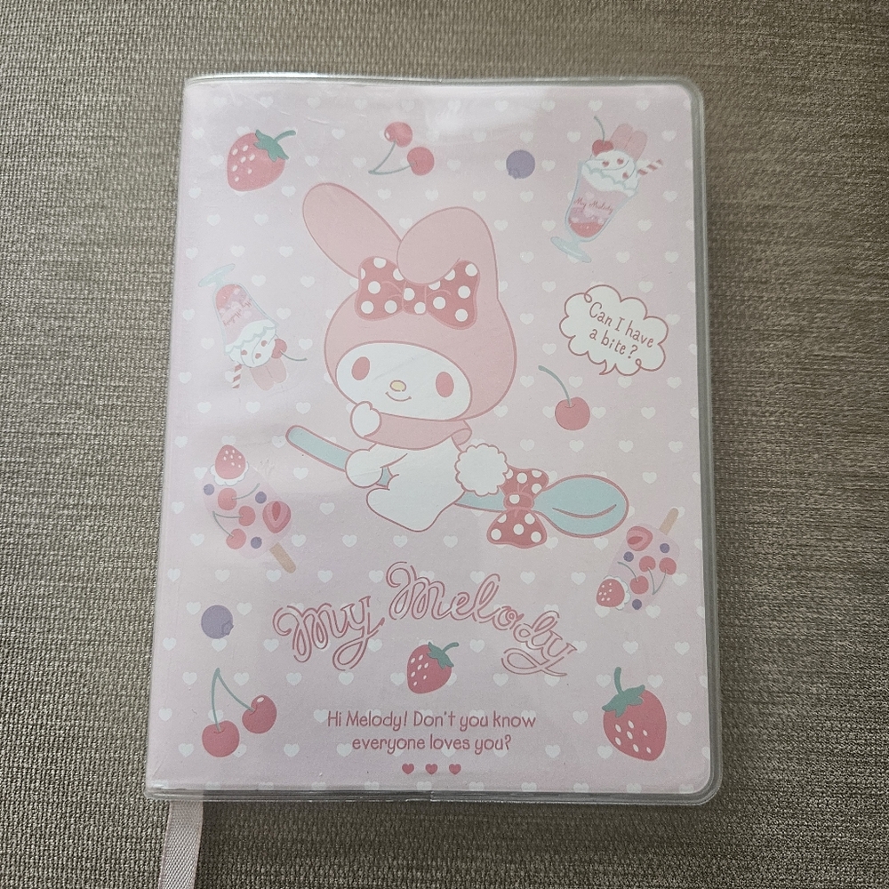 My Melody Pink Notebook Sanrio